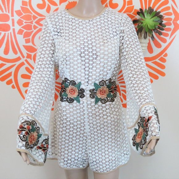 L'ATISTE Pants - L'ATISTE by Amy White Crochet Romper